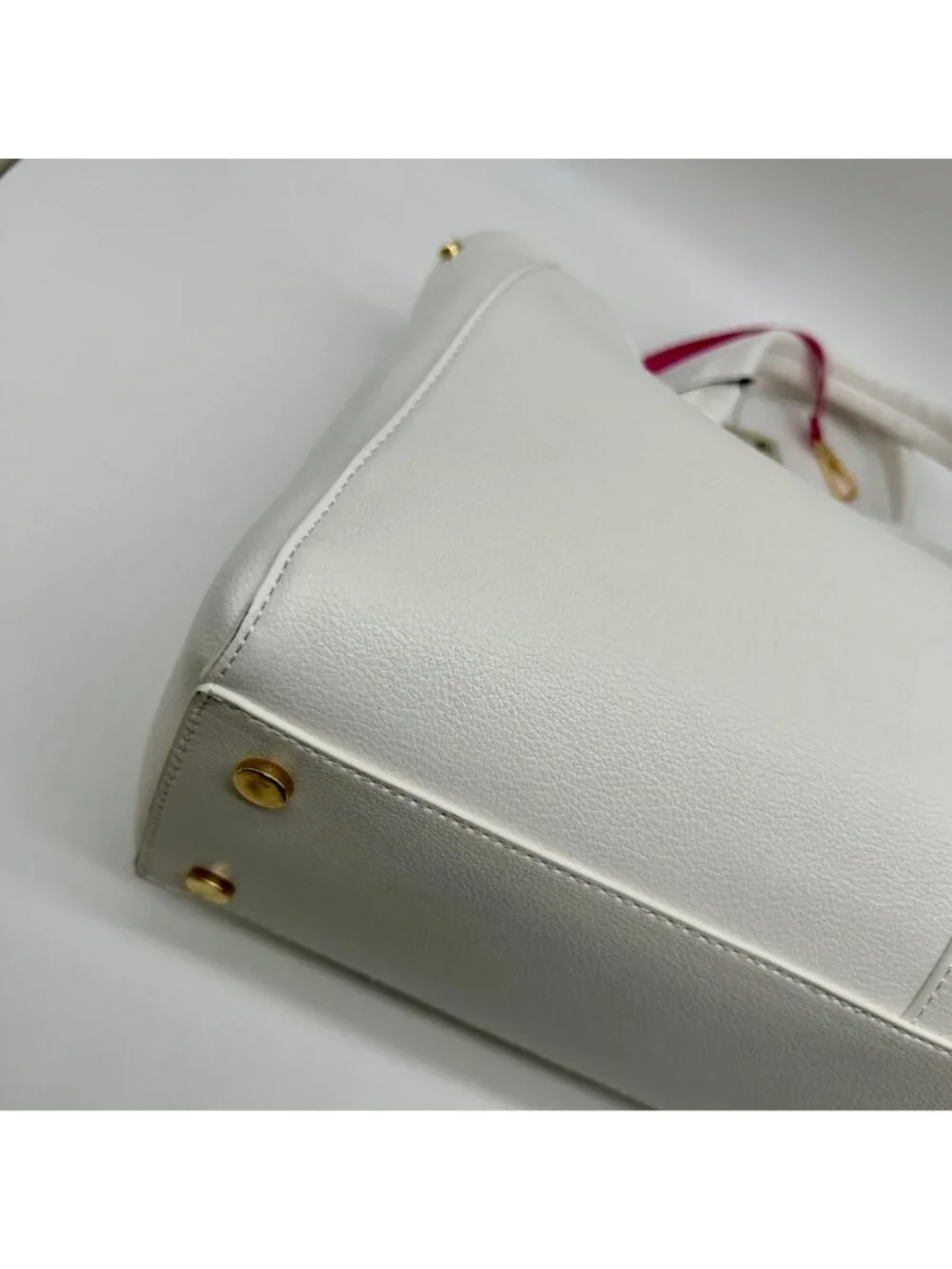 On 34th Bright White Faux Leather Robbinn Medium Satchel Bag